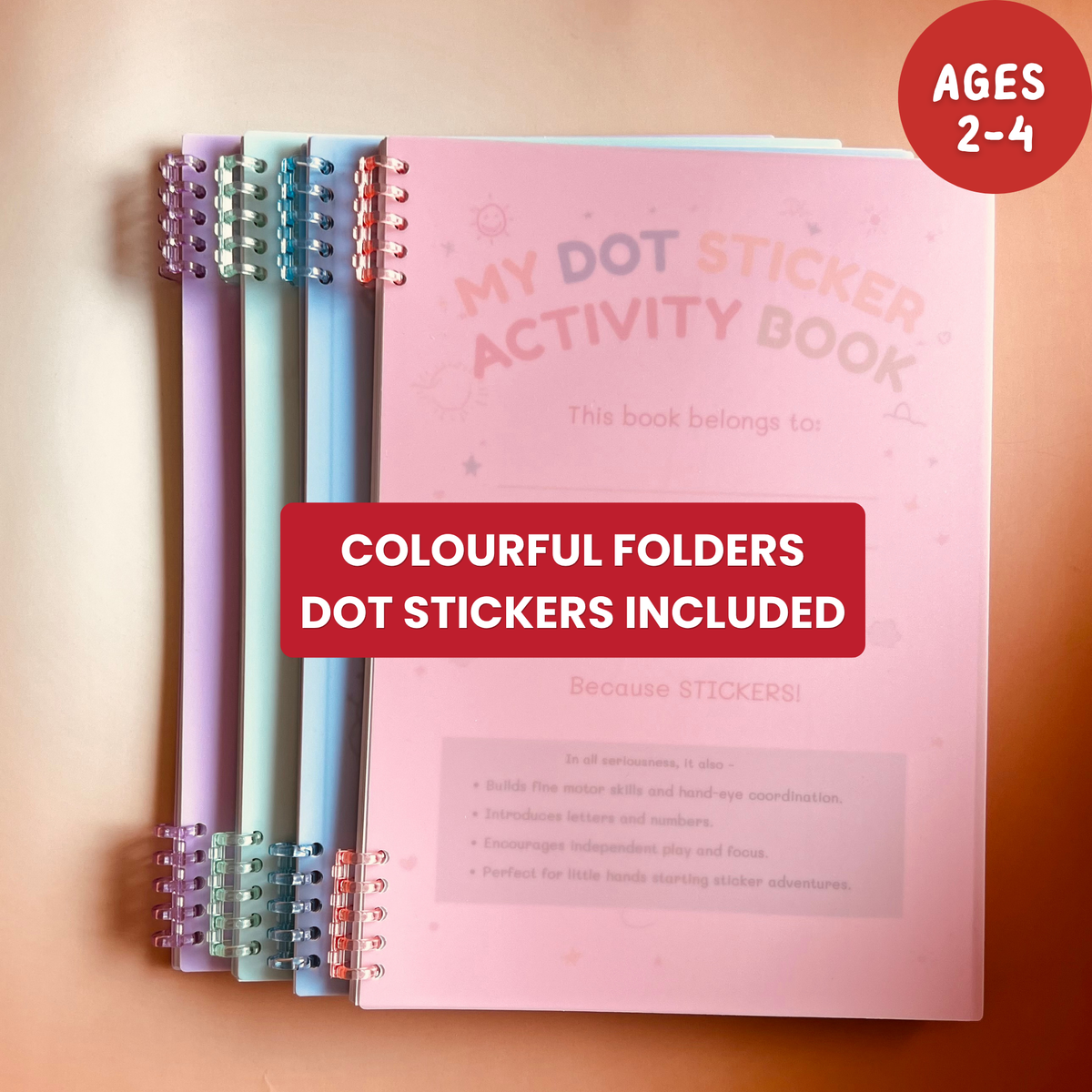 Dot Sticker Activity Book [2-4 Year Olds]