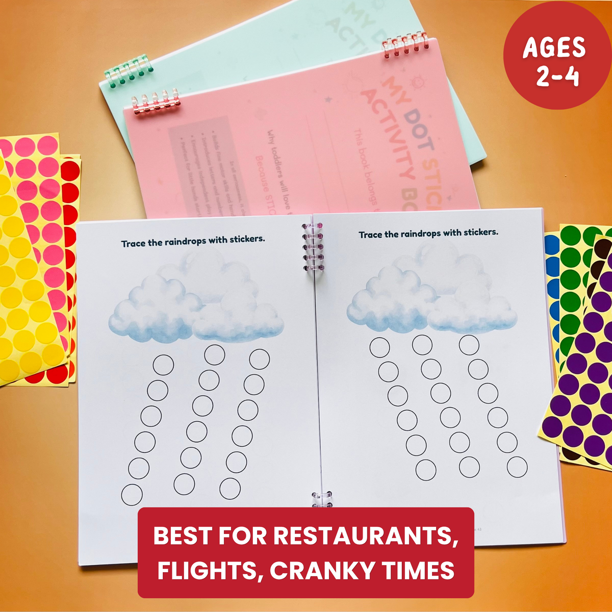 Dot Sticker Activity Book [2-4 Year Olds]