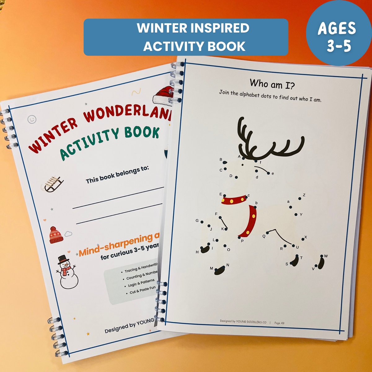 Winter Wonderland Activity Book [3-5 Year Olds]