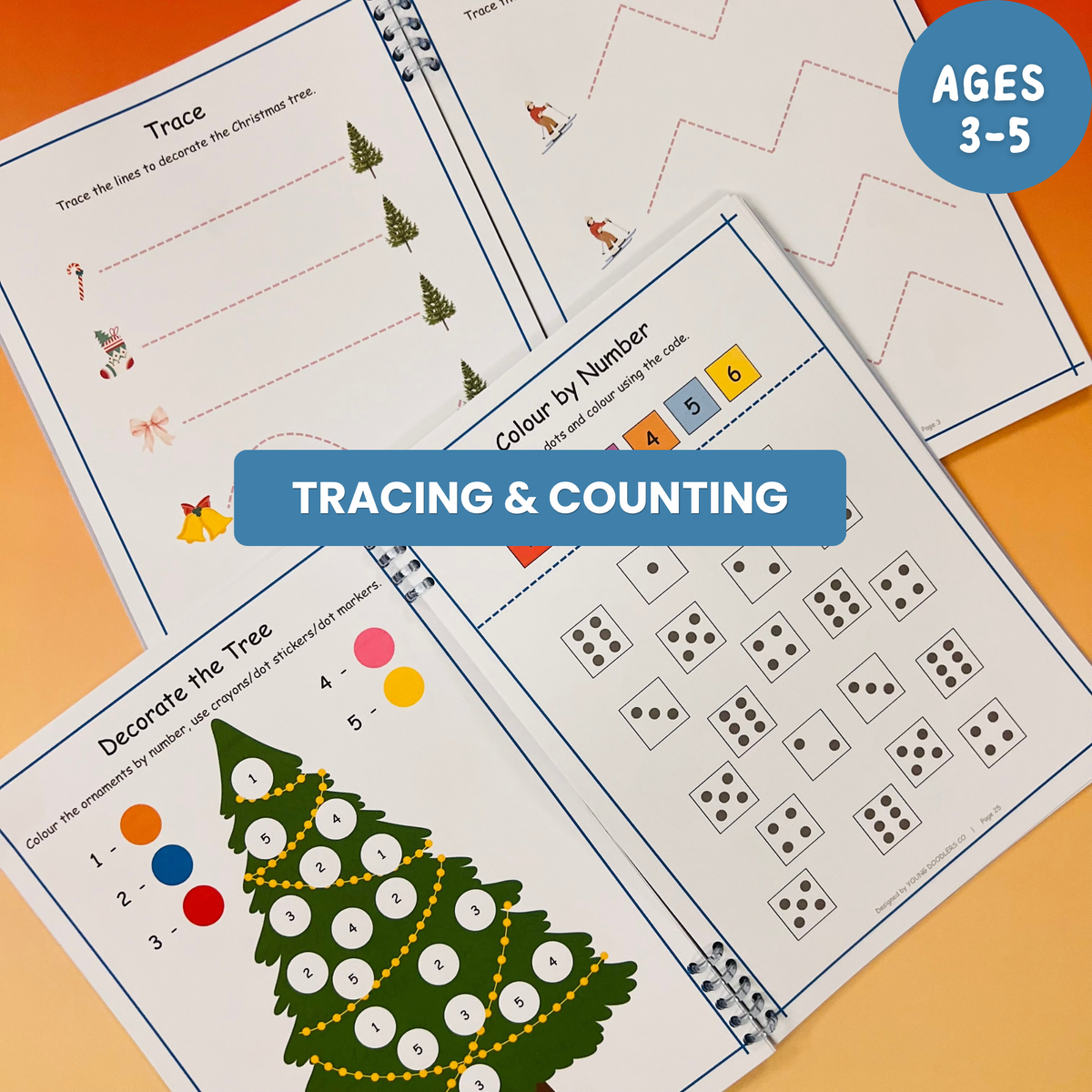 Winter Wonderland Activity Book [3-5 Year Olds]