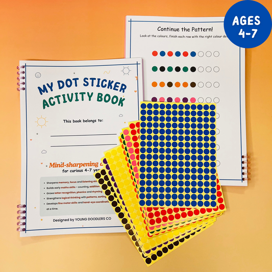 Dot Sticker Activity Book [4-7 Year Olds]